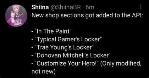 shiinabr|New shop sections! 